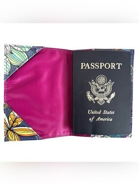 Paperchase Floral Passport Cover
